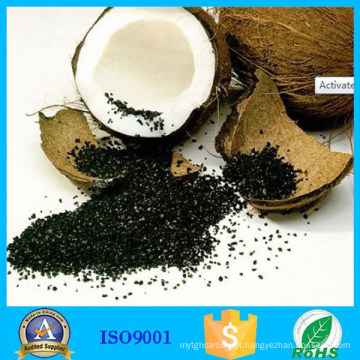 Os meios de filtro ativados coco do carbono do mais baixo preço para a descoloração da descoloração do licor